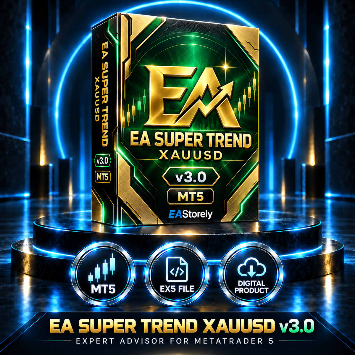 EA Super Trend XAUUSD v3.0 MT5