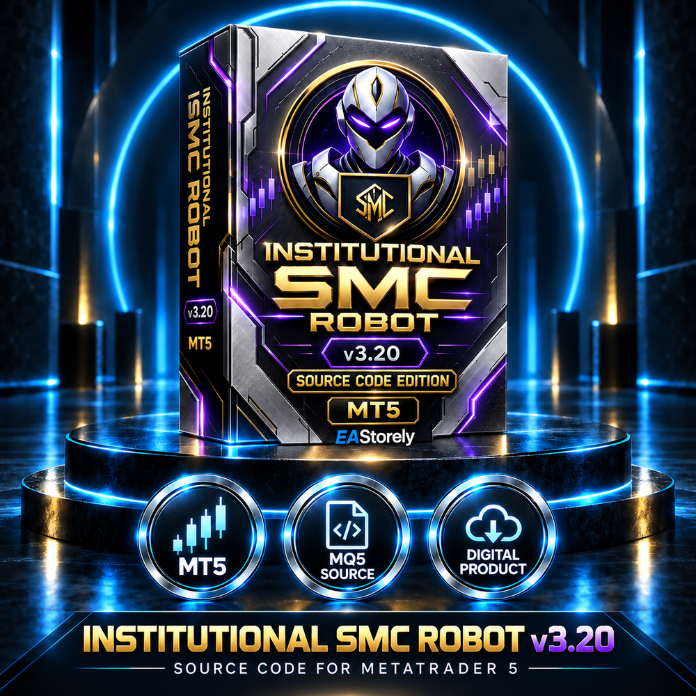 Institutional SMC Robot v3.20 — Source Code Launch Offer