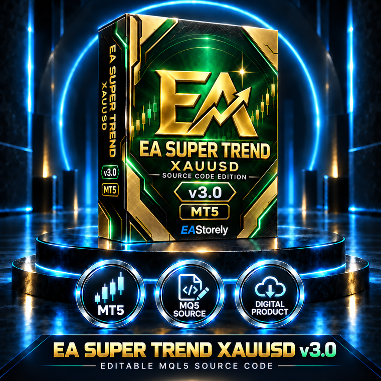 EA Super Trend XAUUSD v3.0 MT5 — Source Code