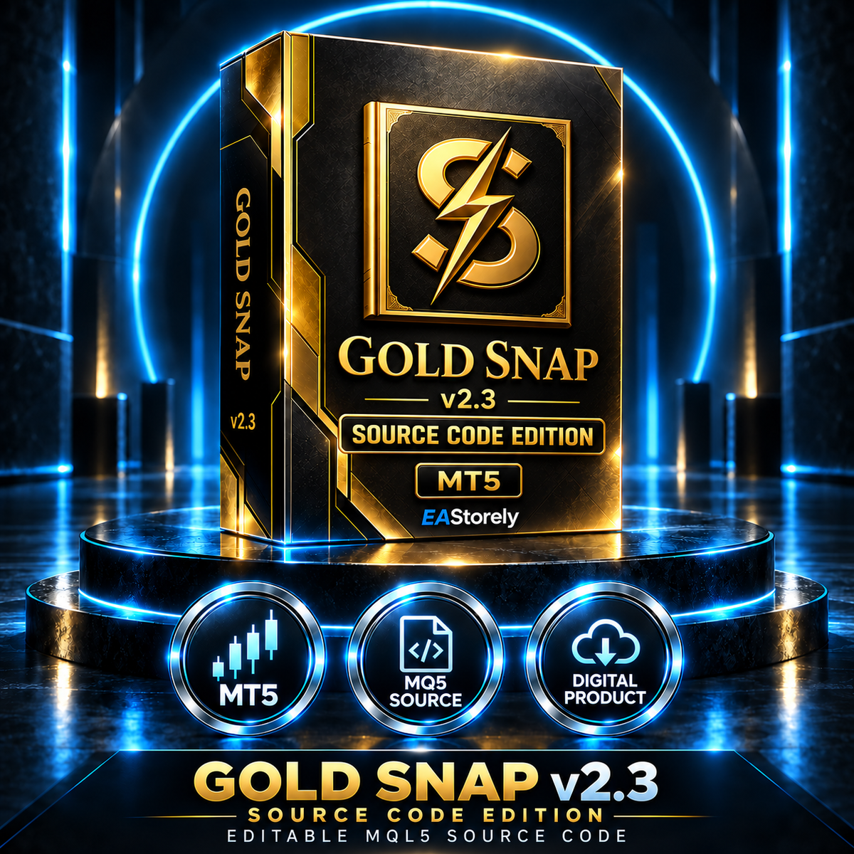 Gold Snap v2.3 MT5 — Source Code